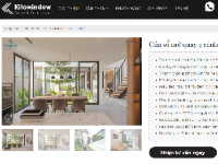 Sharecode website bán cửa nhôm kính cực đẹp, chuẩn SEO