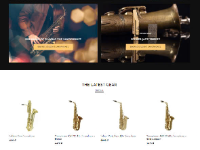 Sharecode website mua bán nhạc cụ Saxophone giá rẻ