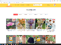 web bán đồ lưu niệm,web bán hàng handmade,web bán hoa,đồ lưu niệm handmade