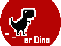 Source code game AR Dino Run(Augmented reality Dinosaur run)