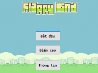 Source code Game Flappy Bird - Phiên bản giả lập
