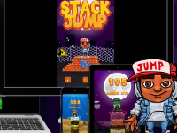 Source Code Game Stack Jump | Hmtl5 Game