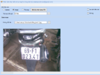 Source code nhận dạng biển số xe. Có thể nhận dạng từ một file ảnh hoặc từ camera.