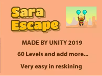 Source code Sara Escape - puzzle game Unity