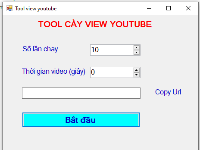 C#,selenium,code tool,code youtube,Cày view youtube