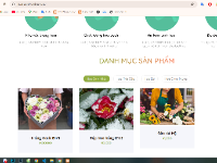 Source code web bán hoa Php MySql, có báo cáo