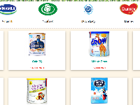 Source code website bán sữa bột online