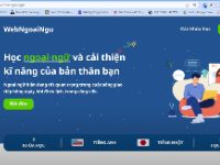 Source code website học ngoại ngữ PHP thuần full báo cáo 2024 web hoc tiếng anh php