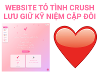 Source code website tỏ tình crush lãng mạn với React NextJs mini game, nhạc nền, tính toán tình yêu thư tình kỷ niệm Tỏ tình với crush tỏ tình người yêu