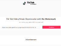 [18-08-2023] Tải tiktok không có watermark, Tik Tok Video Music Downloader with No Watermark