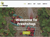 Template HTML & CSS, JavaScript, BootStrap 4 Website bán trái cây FreshShop