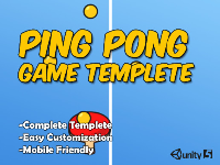 Template source code game Ping Pong Complete 