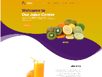 Template web giới thiệu bán các loại nước ép hoa quả website thực phẩm sạch hoa quả sạch