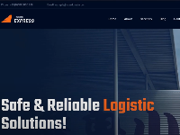 Template Web giới thiệu tin tức LogisticExpress Bootstrap 4 HTML5