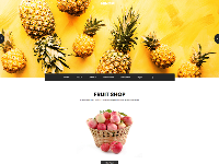 Template website bán thực phẩm hoa quả cực đẹp chuẩn seo 2021
