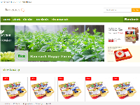 Template website bán thực phẩm sạch