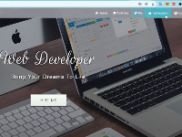 Template website giới thiệu development website 2022