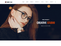 Template website gới thiệu studio và chia sẻ hình ảnh cực đẹp Bootstrap 4 HTML5 Responsive