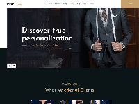 Template website thiết kế và giới thiệu thời trang nam - website bán hàng thời trang nam 2021