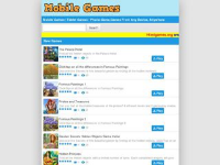 Theme wordpress Game mobile, giống trangg Web htmlgames.org