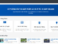 120 tình huống mô phỏng giao thông,600 câu hỏi lý thuyết GPLX,Thi mô phỏng 120 chuẩn Bộ GTVT,theme wordpress,share code