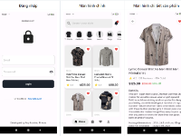 Thương mại điện tử,Đồ án Thương mại điện tử,website điện tử,flutter