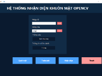 Tiểu luận tốt nghiệp <=9. Hệ thống nhận diện khuôn mặt trong ảnh sử dụng OpenCV ( kèm Báo Cáo+hướng dẫn kèm theo đầy đủ) nhận diện khuôn mặt+python