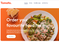 TOMATO Trang web đặt đồ ăn