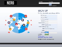 Trang mạng xã hội Nero bằng PHP