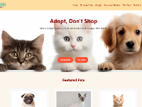 Trang web chuyên giúp thú cưng tìm được mái ấm