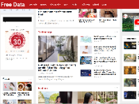 Trang web tin tức bằng WP theme Jnew