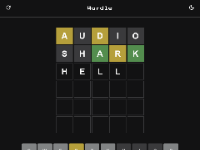 Trang web trò chơi dự đoán từ tương tự