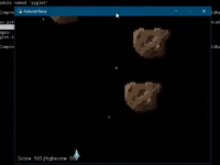 Trò chơi Asteroid Racer được viết bằng PYTHON