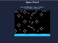 Trò chơi du hành vũ trụ sử dụng js