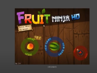 Trò chơi Fruit Ninja Cutter được viết bằng JavaScript