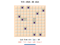 Trò chơi Minesweeper sử dụng