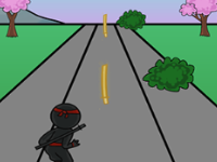 Trò chơi Ninja đấu ván trượt JavaScript