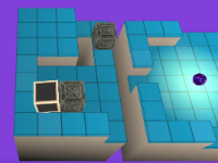 Trò chơi SOKOBAN 3d js