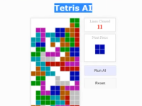 Trò chơi Tetris AI được viết bằng JavaScript