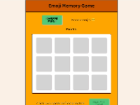 game trí nhớ,HTML CSS JS,game lật thẻ