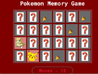 Trò chơi trí nhớ Pokemon sử dụng VanillaJS