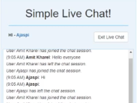 Trò chuyện trực tiếp đơn giản bằng PHP và JavaScript