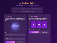 Ứng dụng bói toán bằng AI JavaScript
