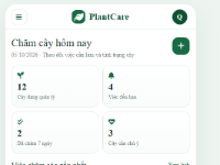 Ứng dụng chăm sóc cây cảnh