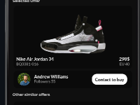 Ứng dụng cửa hàng giày dép Flutter