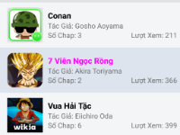 Ứng dụng đọc truyện đơn giản