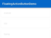 Ứng dụng FloatingActionButton trên android giao diện đẹp