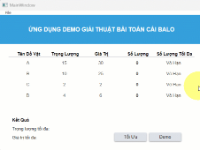 Ứng dụng giải bài thuật toán đơn giản