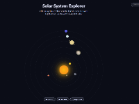Ứng dụng khám phá hệ mặt trời sử dụng JavaScript