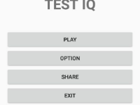 Ứng dụng kiểm tra iq trên android giao diện đẹp